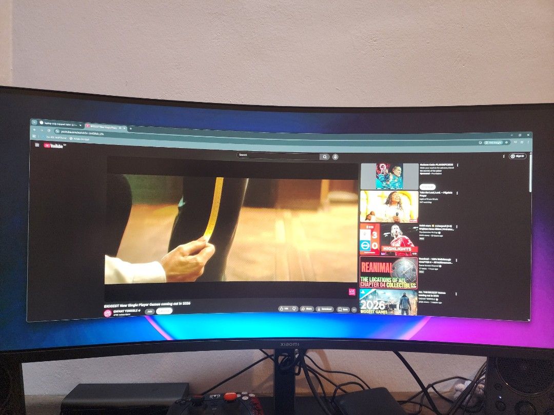 Xiaomi Curved Gaming Monitor G34WQI, Computers & Tech, Parts ...