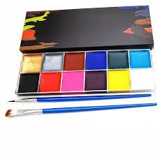12 Colors Face & Body Paint Kit (Category: Art & Prints) located in Manila. Submitted by nazmanaziz79 (Listing ID 1421946747, Image 3). Description: - 12 vibrant face and body paint colors - Includes brushes for easy application - Great for parties, Halloween, and events - Fun for kids and adults.