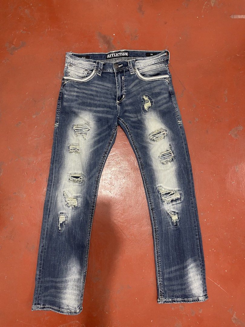 Affliction Ace Jeans - Size 34 (Category: Jeans) located in Baguio. Submitted by greylootthrifts (Listing ID 1422072529, Image 1). Description: .