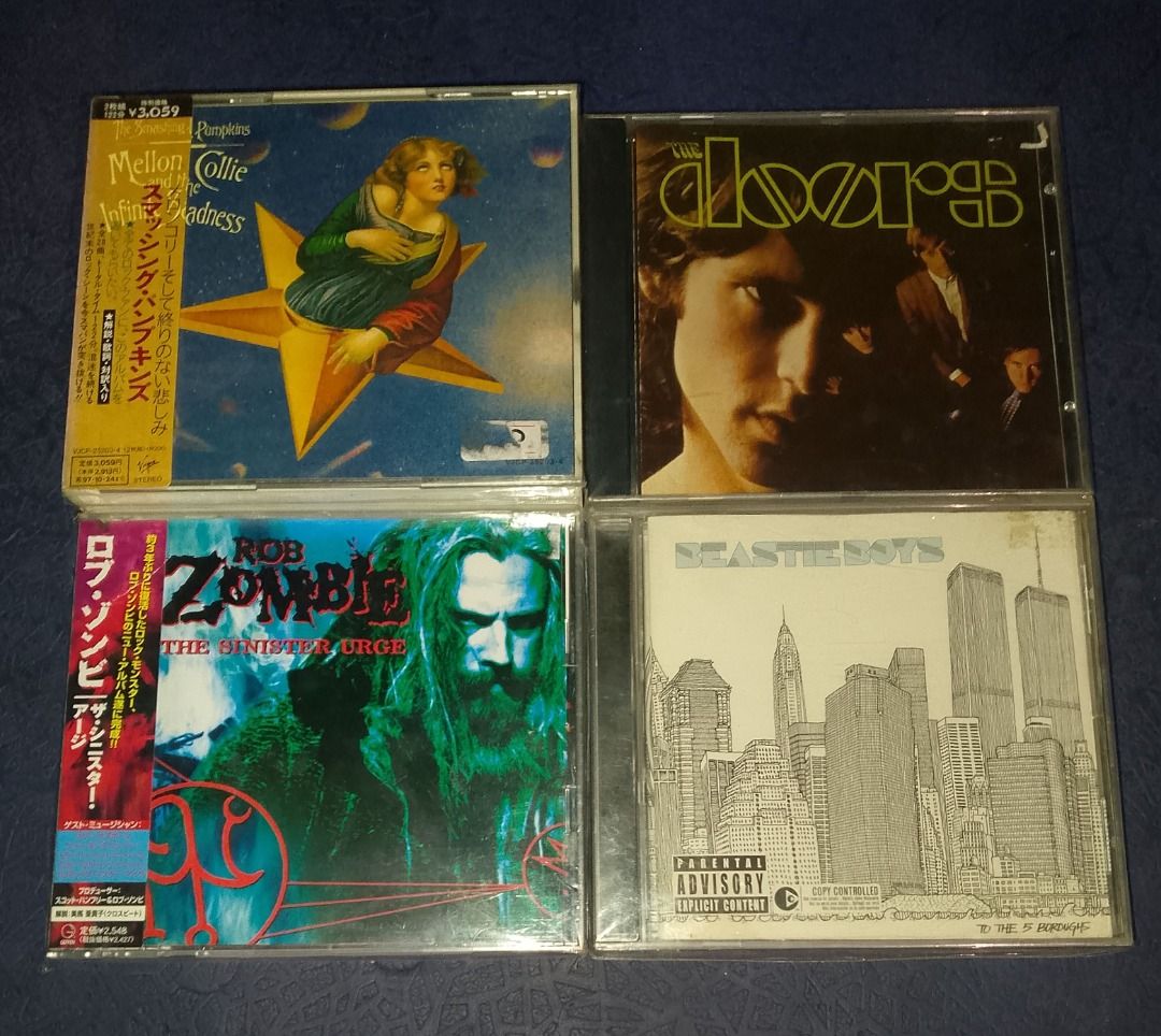 Assorted CD (Category: CDs & DVDs) located in Mandaluyong City. Submitted by anjelgeron17541 (Listing ID 1422037154, Image 1). Description: WYSIWYG PM me for the prices and details on each items Prices start at 400 Smashing Pumpkins 1200 Mandaluyong pick-up.