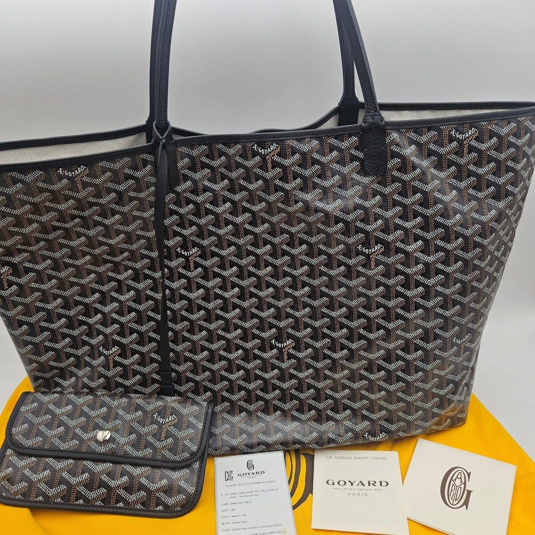 Authentic Goyard St Louis GM size with pouch (Category: Luxury Bags & Wallets) located in Quezon City. Submitted by jhaediah (Listing ID 1421242980, Image 1). Description: Gm size 💓2/17 Rank A Free pabitbit Korea .