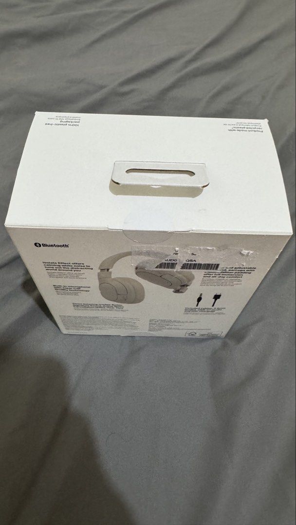 Belkin SoundForm Isolate Noise Cancelling Headphones (Category: Headphones & Headsets) located in Mandaluyong City. Submitted by khriscruz (Listing ID 1421963361, Image 3). Description: BRAND NEW and NEVER OPENED Brand new price: P2,990 - Belkin SoundForm Isolate Over-Ear Headphones - Hybrid Active Noise Cancellation (ANC) - 60 Hours Total Playtime - Isolate Effect for Tranquility - Comfortable Cushion Fit - Bluetooth Connectivity - Includes Char