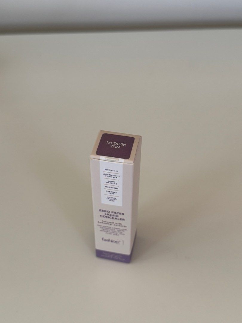 BRAND NEW Fashion21 Zero Filter Liquid Concealer (Category: Makeup) located in Muntinlupa City. Submitted by alexstufff (Listing ID 1421968048, Image 2). Description: Brand New! Never used concealer RFS: already have the exact shade.