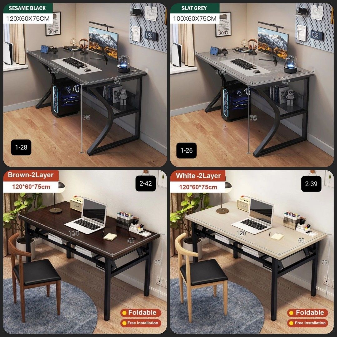 Computer Table | Electric computer | Study Table | Office Table | Smart ...