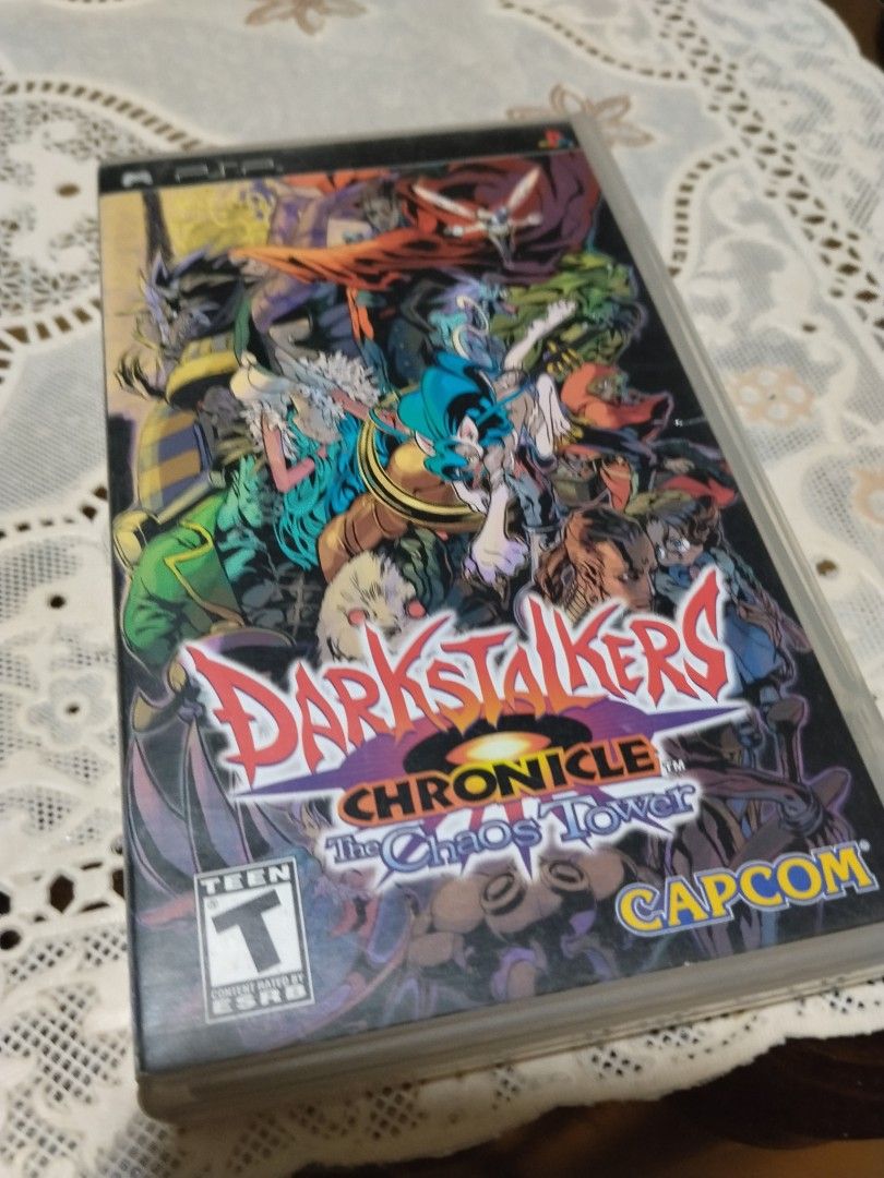Darkstalkers Chronicle case only no game (Category: PlayStation) located in Manila. Submitted by cruzivanpatrick (Listing ID 1422034925, Image 1). Description: - Darkstalkers Chronicle: The Chaos Tower for PSP - Published by Capcom - Rated T for Teen - Game case included - Features a colorful cover no game disc case only pm meet up lrt 1 abad santos station deliver kayo mag book g cash or abono rider shipping payment first jrs or lbc pwede rin lb
