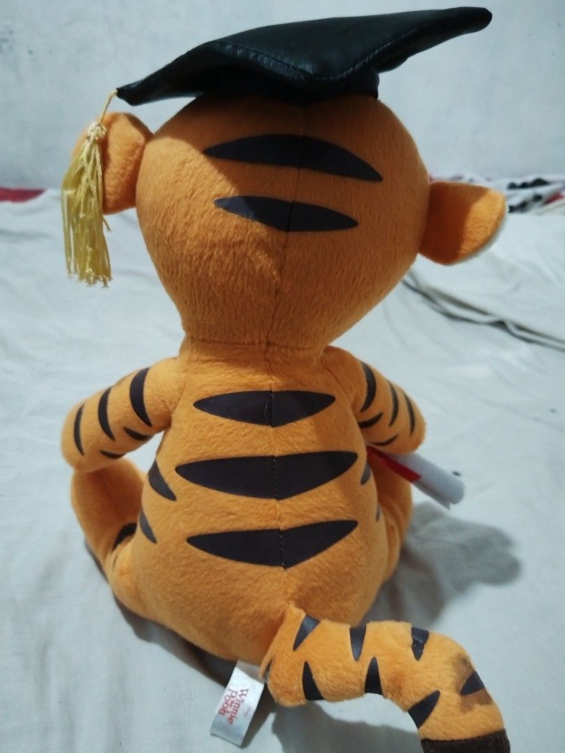 Tigger Graduation Disney Winnie the Pooh Tigger Graduation Stuffed Toys, Hobbies & Toys ...