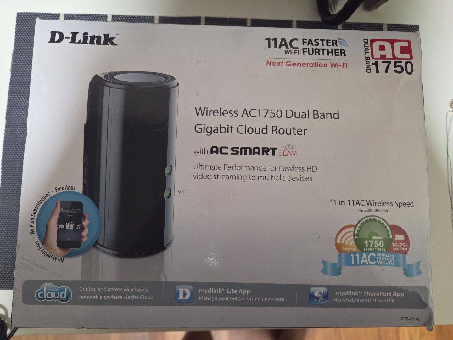 D-Link Wireless AC1750 Dual Band Gigabit Cloud Router