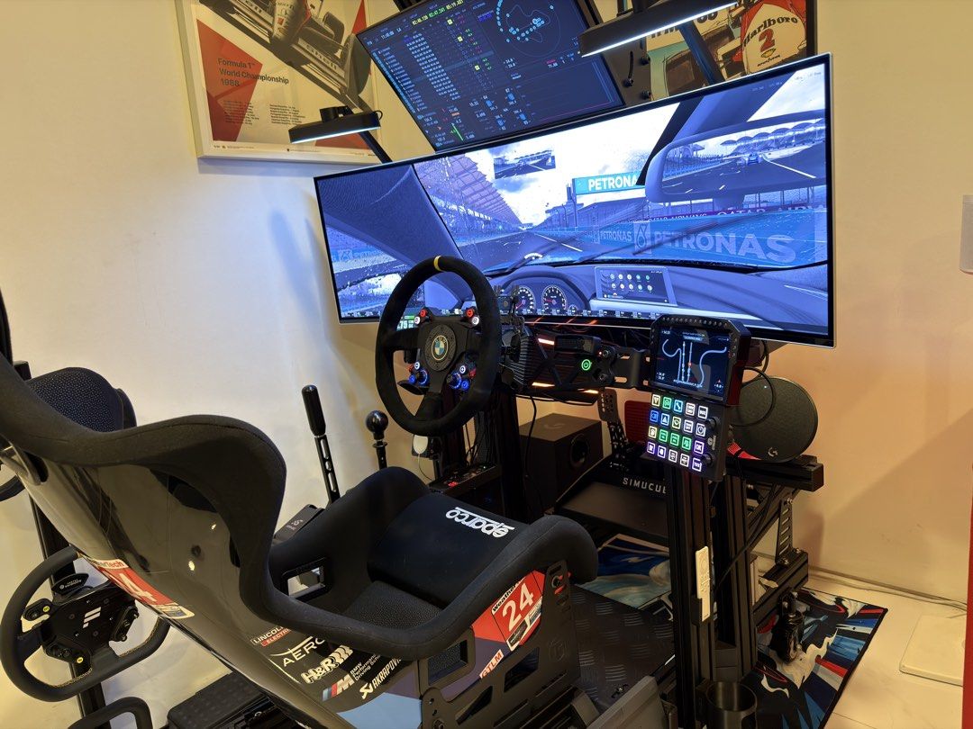 Simucube Racing Rig FULL RACING SIM RIG - >50% off! Simucube Asetek Simagic etc, Video ...