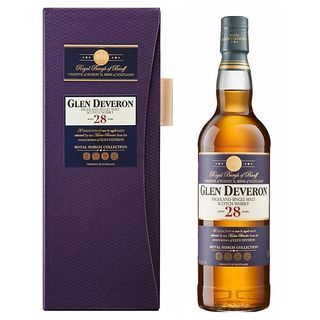 Glen Deveron Royal Burgh Collection 28 Year Old, Bourbon & Sherry Cask, 40% whisky bottle