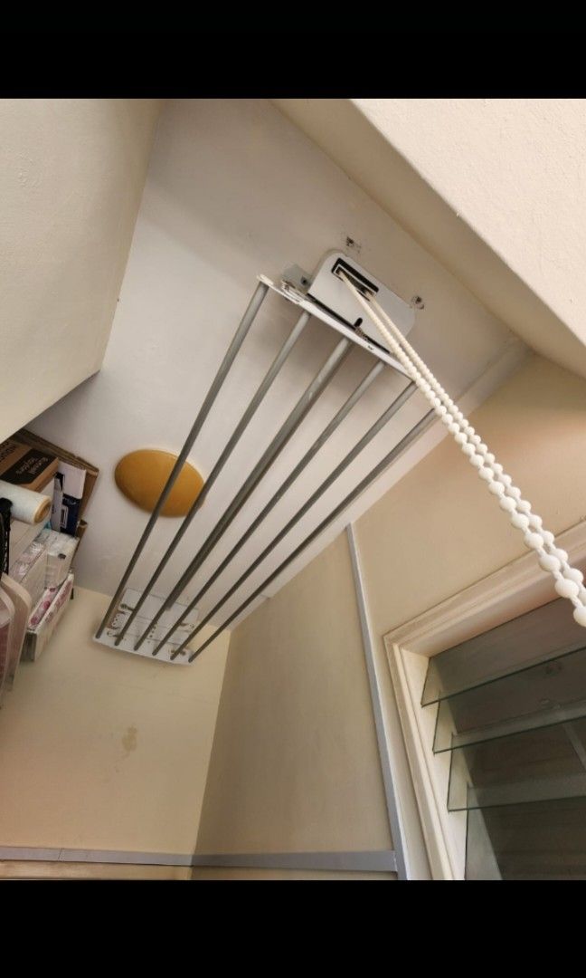 Hdb Racking Hdb bto laundry rack, Furniture & Home Living, Home Improvement ...