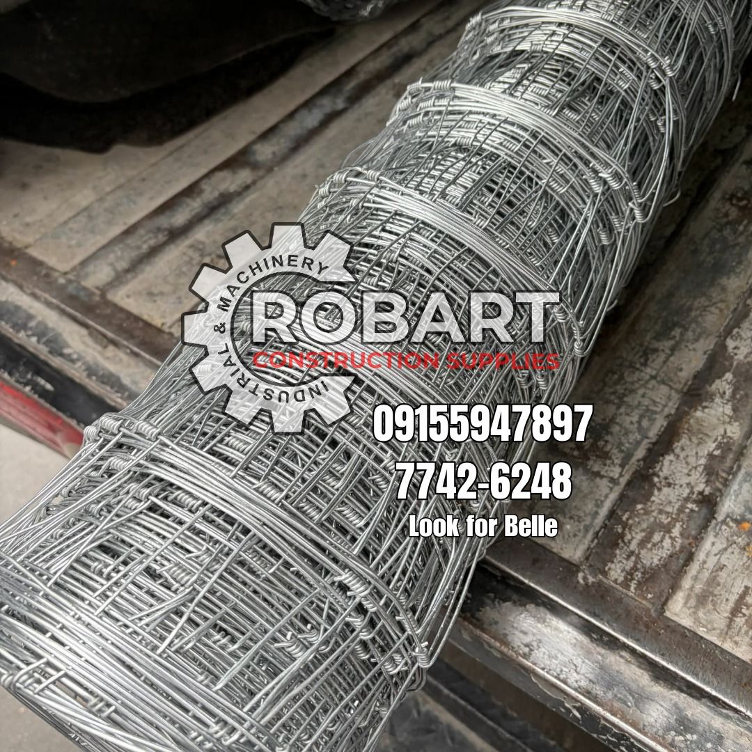 HOG Wire (Category: Construction & Building Materials) located in Caloocan City. Submitted by beyyroque37874 (Listing ID 1421948494, Image 1). Description: Hogwire Size: 9holes x 40yards 𝑹𝑶𝑩𝑨𝑹𝑻 𝑪𝑶𝑵𝑺𝑻𝑹𝑼𝑪𝑻𝑰𝑶𝑵 𝑺𝑼𝑷𝑷𝑳𝑰𝑬𝑺 Office Address: 1405 Yuseco St. Sta Cruz Manila SEND US MESSAGE FOR INQUIRIES ‼️‼️ Glb/Vibr: 0915-594-7897 Smrt: 0961-448-5593 Landline: (7746-6248 / 7002-2872) 𝓛𝓞𝓞𝓚 𝓕𝓞𝓡 𝓑𝓔𝓛𝓛𝓔 🔵100% Trusted Suppl