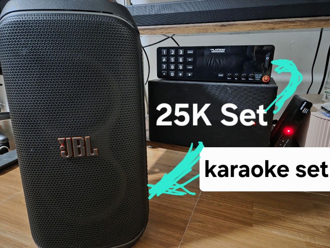 JBL PartyBox 120 with Platinum Karaoke Piano XL HDD, Audio, Soundbars ...