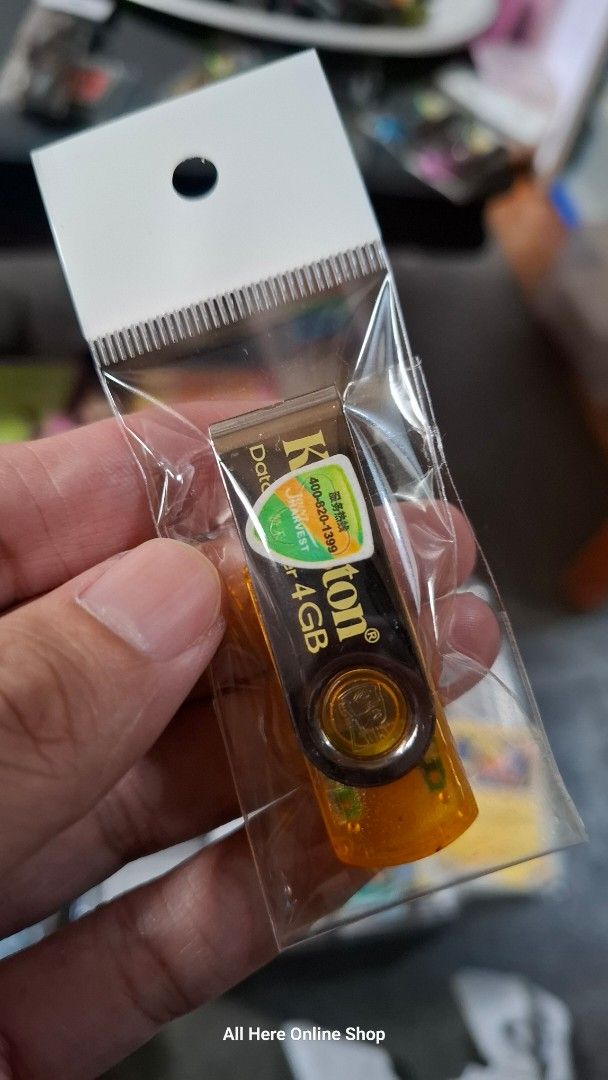 Kingston DataTraveler 4GB USB Flash Drive (Category: Hard Disks & Thumbdrives) located in Las Pinas. Submitted by All.here_OnlineShop (Listing ID 1421949342, Image 1). Description: Kingston DataTraveler USB flash drives. Available in 4GB. Compact and easy to carry. 160 only Location: Las piñas.