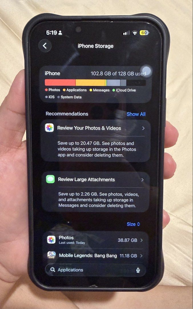 Iphone 14 Plus 128GB (Category: iPhone 14 Series) located in La Trinidad. Submitted by tineetibnee (Listing ID 1422006976, Image 2). Description: Last price posted. - iPhone 14 Plus - No issue; I upgraded to 17 Pro max so not using this anymore. - Midnight Color - 128GB Storage - Lady-Owned - 86% Battery Health - Factory Unlocked - Scratches on screen protector and camera lens protector only. NO SCRATCHES ON ACTUAL SCREEN AND ACTUAL LENS. - Barel
