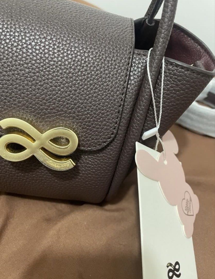 Little bunny Mini Destiny Handbag with Shoulder Strap, Women's Fashion ...