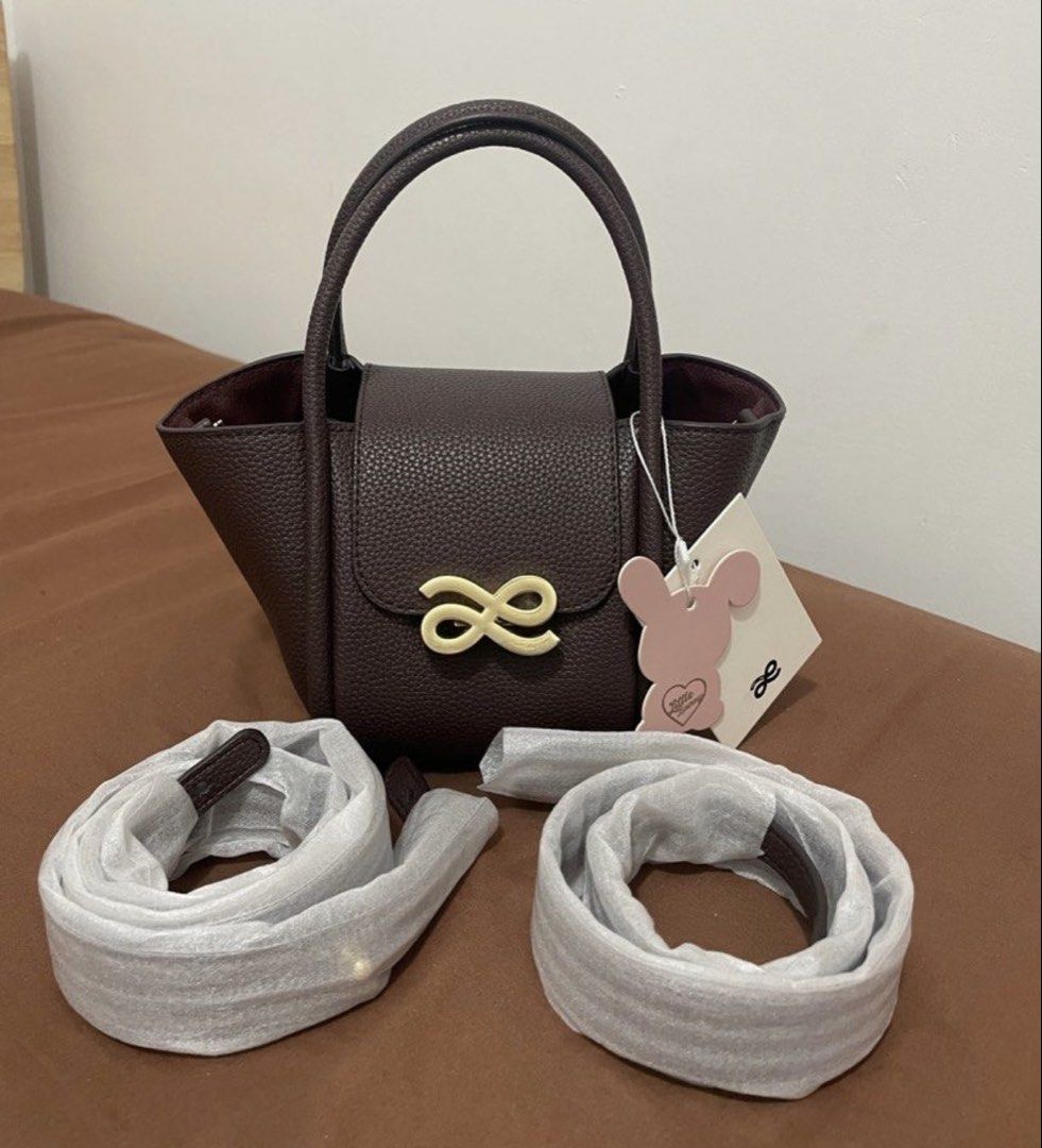 Little bunny Mini Destiny Handbag with Shoulder Strap, Women's Fashion ...