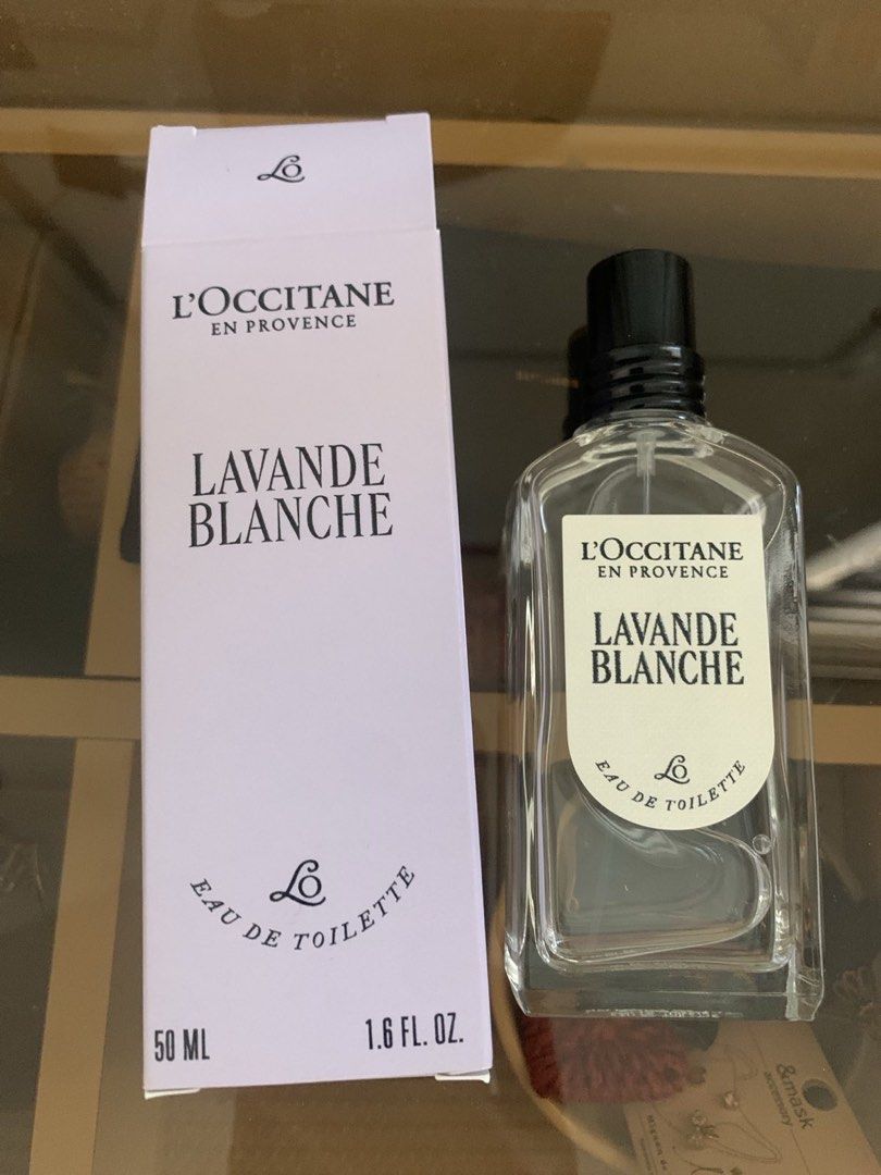 L’Occitane Lavande Blanche Perfume (Category: Fragrance & Deodorants) located in Manila. Submitted by js_ros (Listing ID 1421960251, Image 2). Description: 50ml L’Occitane Lavande Blanche perfume Brand new, opened box just for photo Rfs: Bought 2 bottles in Seoul. This is extra..