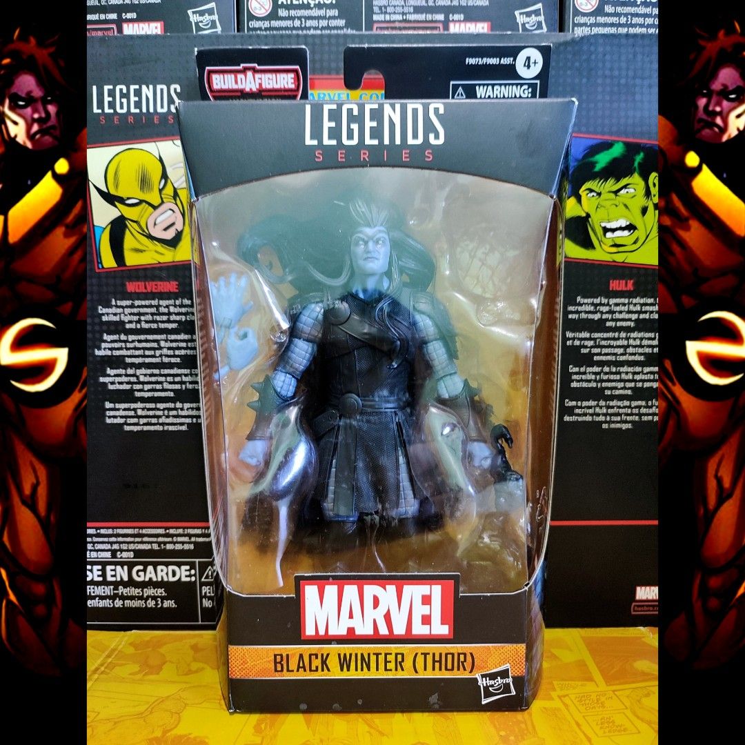 Marvel Legends Black Winter (Thor) (Zabu Wave) / KLB/BIB (Category: Figurines & Statues) located in Marikina City. Submitted by sentrys_stash (Listing ID 1422046146, Image 1). Description: **PLEASE READ FIRST** -Item is Back in Box (BIB) -Complete; No Issues. -Actual item is posted. ----------------------------------------- ----------------------------------------- -No Meet-Ups. -Payment First before shipping; MOP : Bank Transfer/ Maya/ Gcash Dis