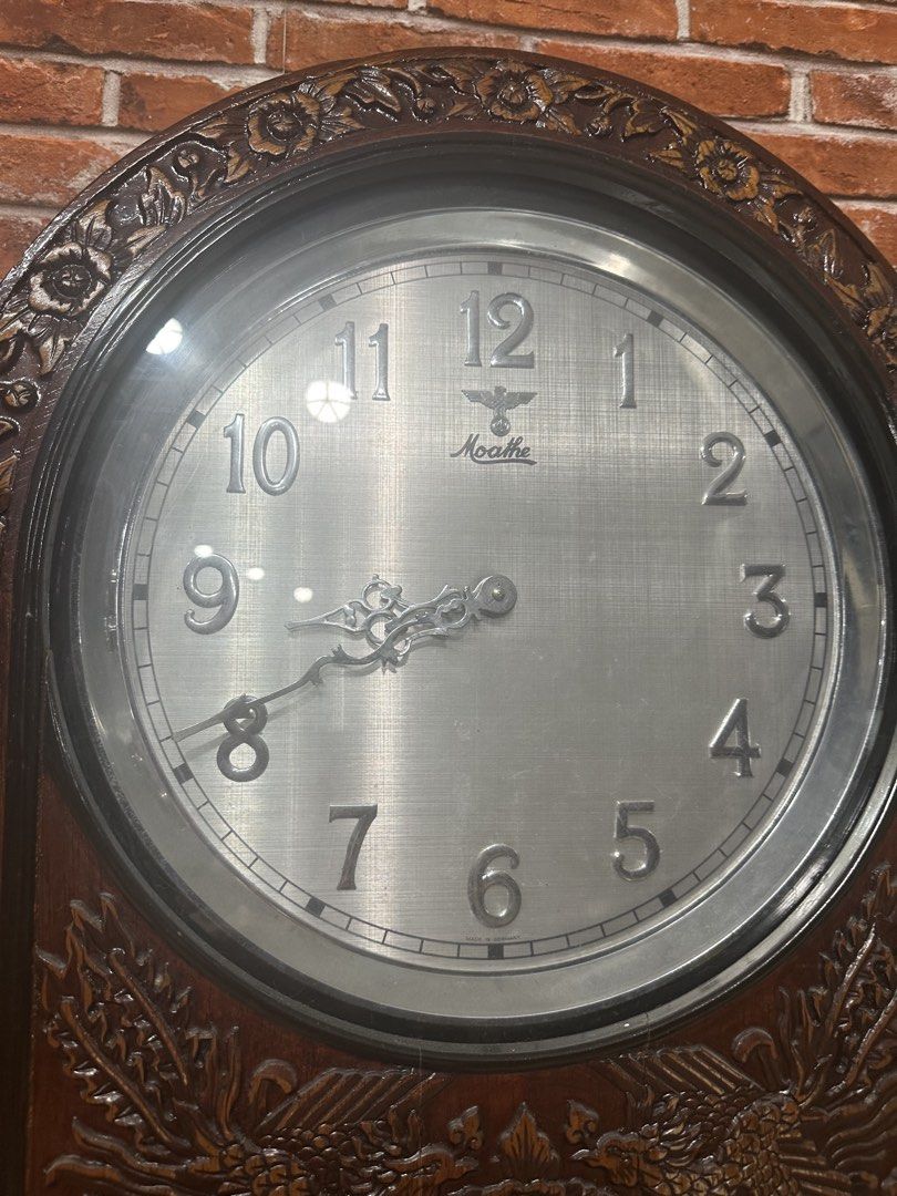 Moathe Moathe Grandfather Clock/ Jam Dinding Klasik/ Classic Wall Clock ...