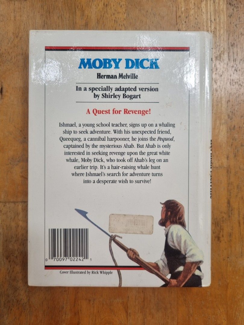 Moby Dick by Herman Melville [Used books] [Classics] (Category: Storybooks) located in Las Pinas. Submitted by homedispatch (Listing ID 1421959178, Image 2). Description: .