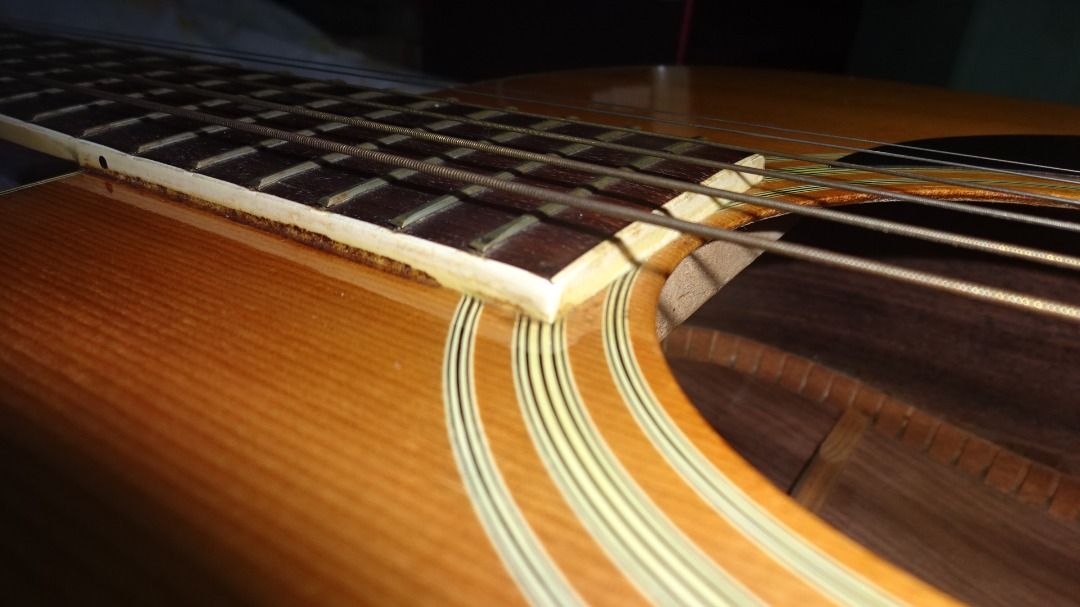 Morris Model B-30 12-string Dreadnought acoustic guitar (Category: Musical Instruments) located in Paranaque City. Submitted by kutoi.ancheta (Listing ID 1422068787, Image 3). Description: Morris, Model B-30 12-string Dreadnought acoustic guitar Brand,Morris Model,B-30 (12-String) Serial Number,40514 Year of Manufacture,Circa 1974–1977 Body Style,Dreadnought Top Wood,Solid Sitka Spruce Back/Sides Woods,Indian Rosewood (Laminate) Fingerboard/Bridg