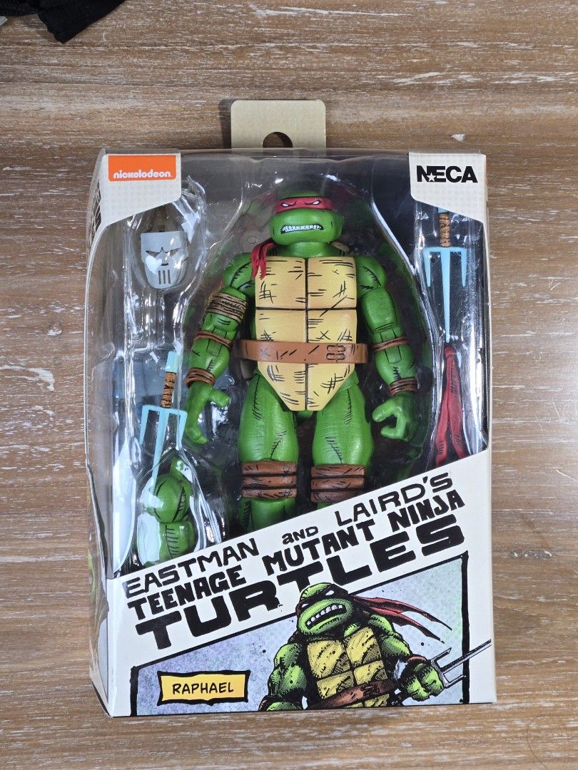Neca Raphael Action Figure NECA TMNT Raphael Action Figure ninja turtle mcfarlane compatible ...