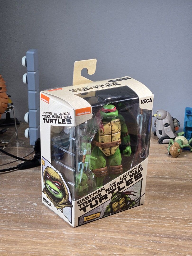 Neca Raphael Action Figure NECA TMNT Raphael Action Figure ninja turtle mcfarlane compatible ...