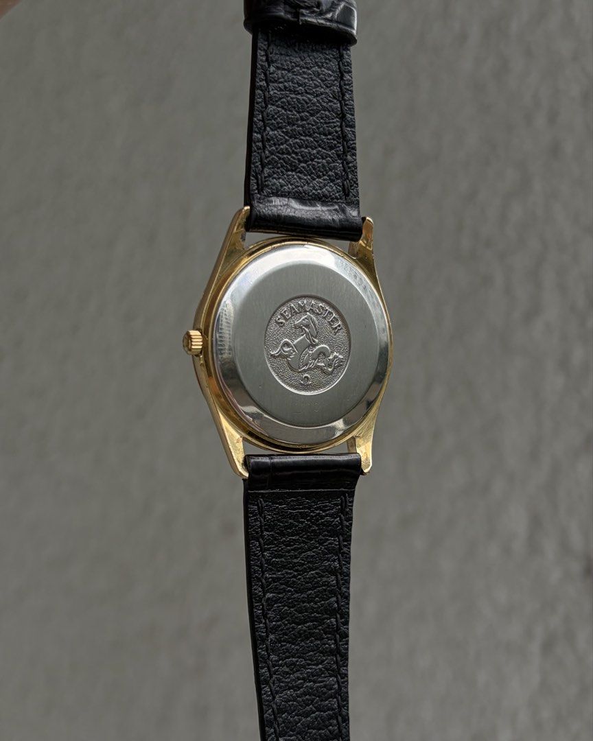 Omega Seamaster Darwin (Category: Men's Watches) located in Manila. Submitted by watchnetworkph (Listing ID 1421993360, Image 3). Description: Collectible ❕ Omega Seamaster Darwin — featuring its signature ‘stardust’ finish. Ref: 166.0281 PD: 1986 Caliber: O.1110 - Automatic Size: 33mm • Mint Condition P34,690 / $604.10.