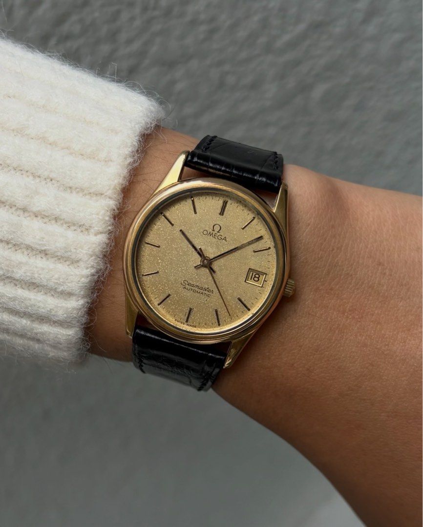 Omega Seamaster Darwin (Category: Men's Watches) located in Manila. Submitted by watchnetworkph (Listing ID 1421993360, Image 1). Description: Collectible ❕ Omega Seamaster Darwin — featuring its signature ‘stardust’ finish. Ref: 166.0281 PD: 1986 Caliber: O.1110 - Automatic Size: 33mm • Mint Condition P34,690 / $604.10.