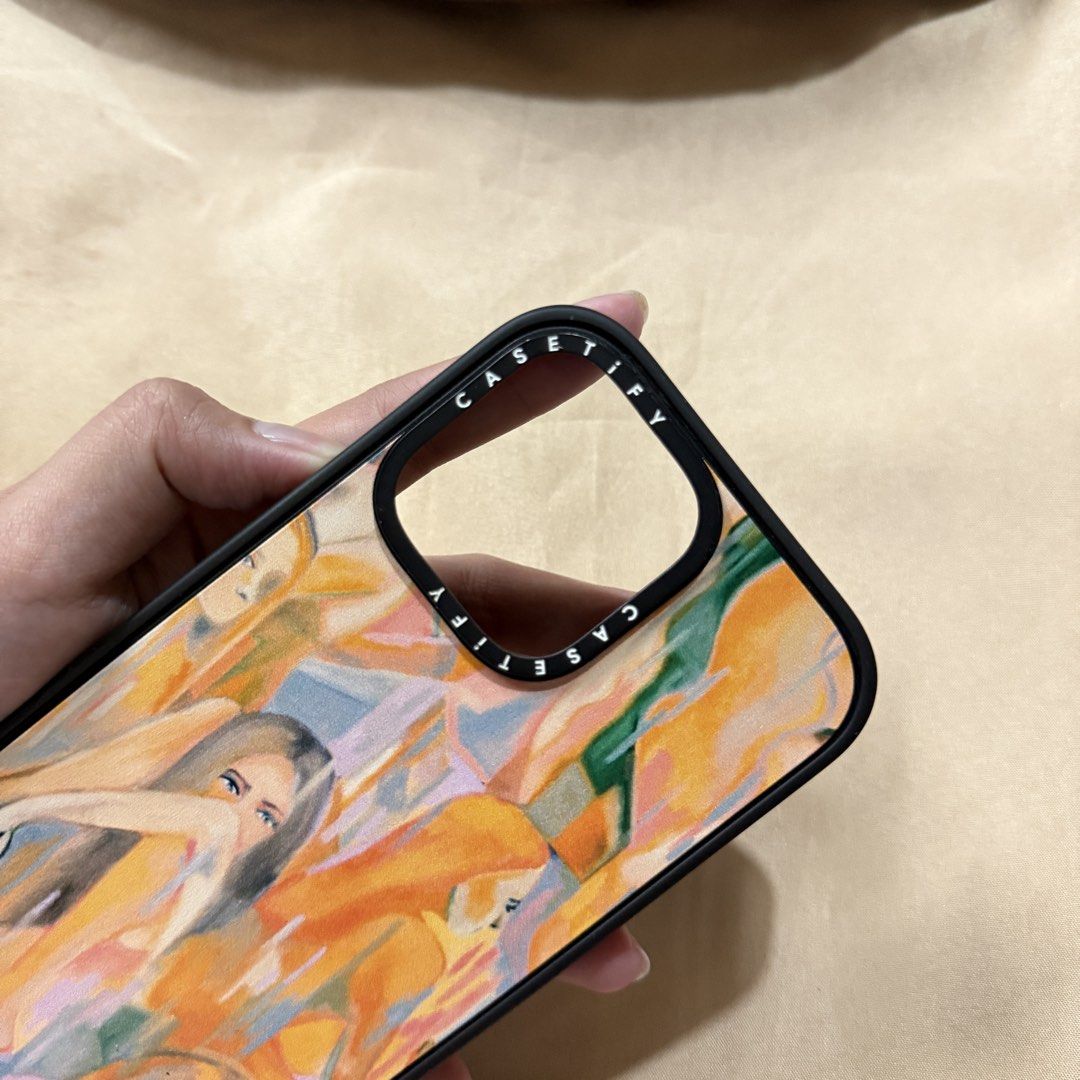 Original Casetify Love Marie Reflections for Iphone 16 Pro Max Case (Category: Cases & Sleeves) located in Antipolo. Submitted by bern.clo (Listing ID 1422008572, Image 3). Description: • original • matte black case • no box included • 9/10 condition • impact base.