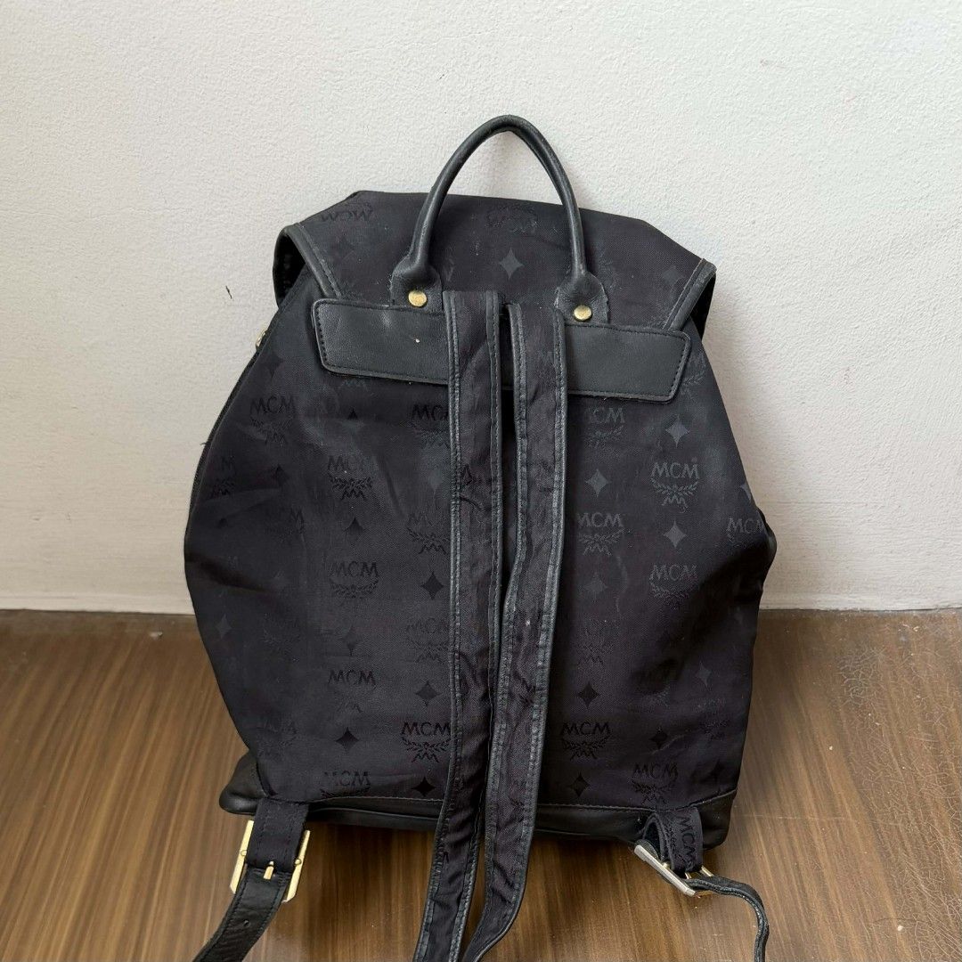 Pre Owned Authentic MCM Nylon Backpack (Category: Backpacks) located in Paranaque City. Submitted by Glamfahd (Listing ID 1421945667, Image 3). Description: Pre Owned Authentic MCM Bag Inclusion/s: None Condition Well Used condition Marks on exterior Marks on interior Bag is really a great buy! Please manage your expectations as you are buying an authentic second hand item at a fraction of the cost.