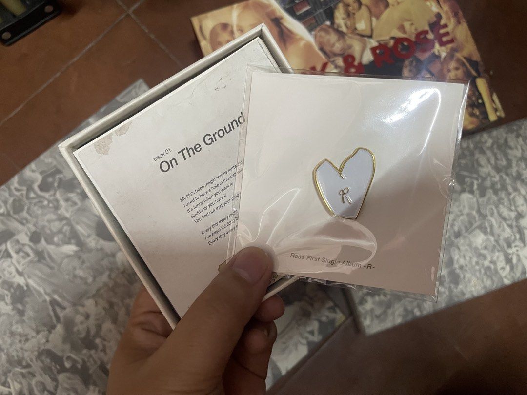 Rosé - R First Single Album Collection (Category: CDs & DVDs) located in Quezon City. Submitted by smarty0821 (Listing ID 1421943507, Image 2). Description: Rosé’s -R- First Single Album Complete version - Kit ver - Photobook ver - LP ver Everything are with complete inclusion and in pristine condition Hank and Rosé First Season's Greetings - SOLD MOP: Gcash, BPI, or any bank/e-wallet.