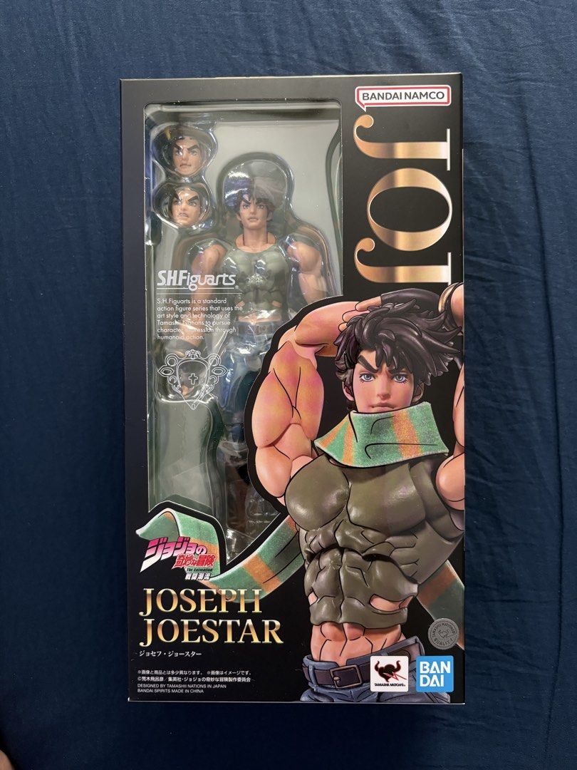 SH Figuarts Joseph Joestar (Category: Figurines & Statues) located in Las Pinas. Submitted by joaquin.a (Listing ID 1421989537, Image 1). Description: ❗️Last Price is Posted❗️ SHF Joseph Joestar - MISB MOP: GCash/BDO - Box has no dents or issues LOC: Las Piñas Lalamove available PM for more pictures and info .