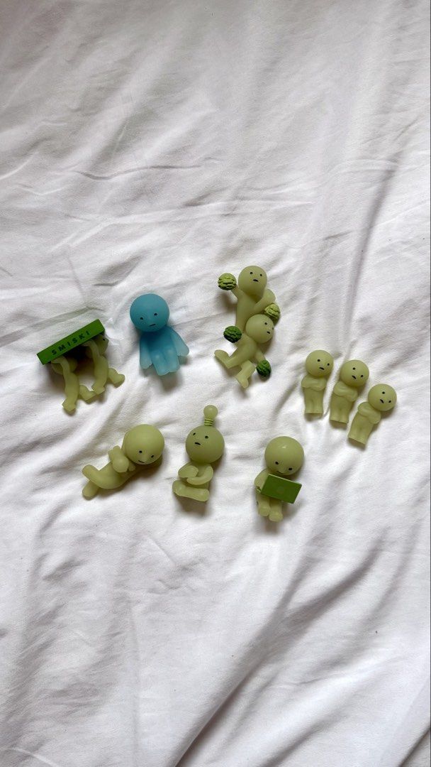 Smiski Quit Sale (SET ONLY) (Category: Designer & Blind Box Toys) located in Quezon City. Submitted by jon27 (Listing ID 1421962879, Image 1). Description: Take all for ₱1500 No bnf for all X sensi Quit sale Can do SDD loc Commonwealth QC, depends on the day Can ship via JnT (no rush) .