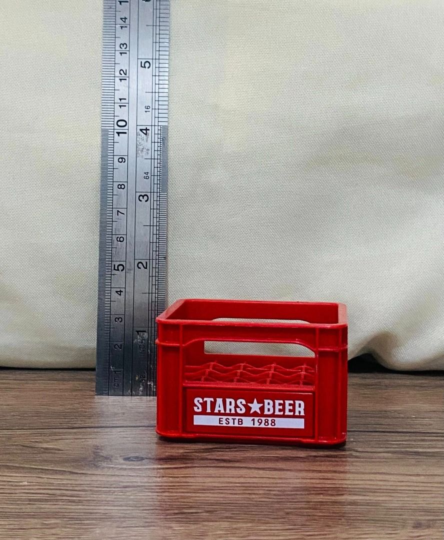 Stars Beer Miniature Crate (Category: Vintage Collectibles) located in Bulacan. Submitted by sheinag (Listing ID 1422077711, Image 1). Description: 💙 MOP: GCash 💙 Shipping: J&T, LBC, Lalamove and Grab ❗❗Please note: ⛔️ We are not responsible for any missed declaration of any of the parts, gimmicks, color, or any physical and electronic condition of the items. ⛔️ We will be pleased if you request more photos or videos of the said items if you ar
