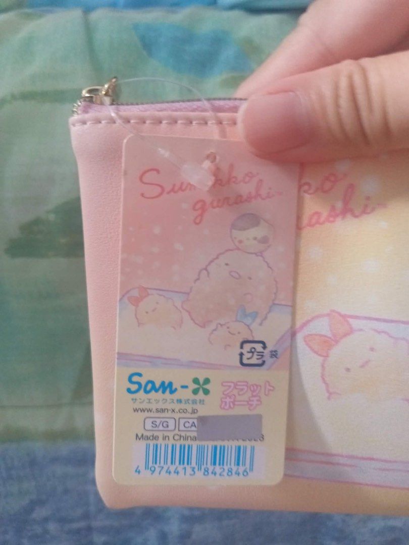 Sumikko Gurashi Leather Pouch Bag Organizer (Category: Wallets & Card holders) located in Makati City. Submitted by zenzeth7 (Listing ID 1422074984, Image 3). Description: brand new with paper tag with divider inside different back to back designs in one pouch meetups within makati or jnt/lalamove delivery avail.