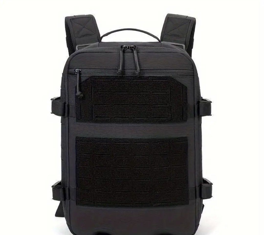 Tactical Backpack Black (Category: Backpacks) located in Quezon City. Submitted by ronsatch (Listing ID 1421941080, Image 1). Description: Padded laptop bag bnew Patches can be purchased separately Location Cubao QC.