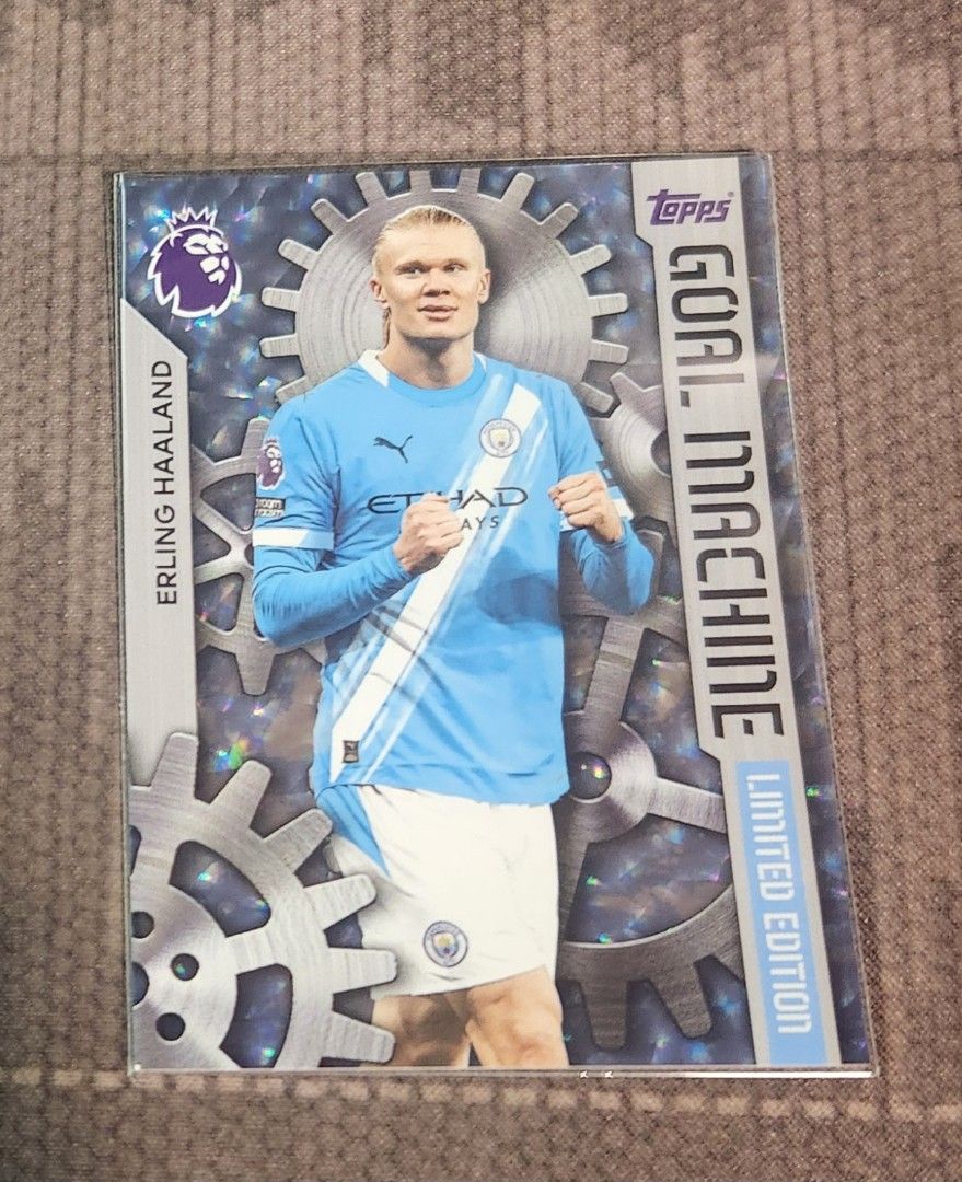 erling haaland limited edition card 2025-26 Topps UCC Match Attax