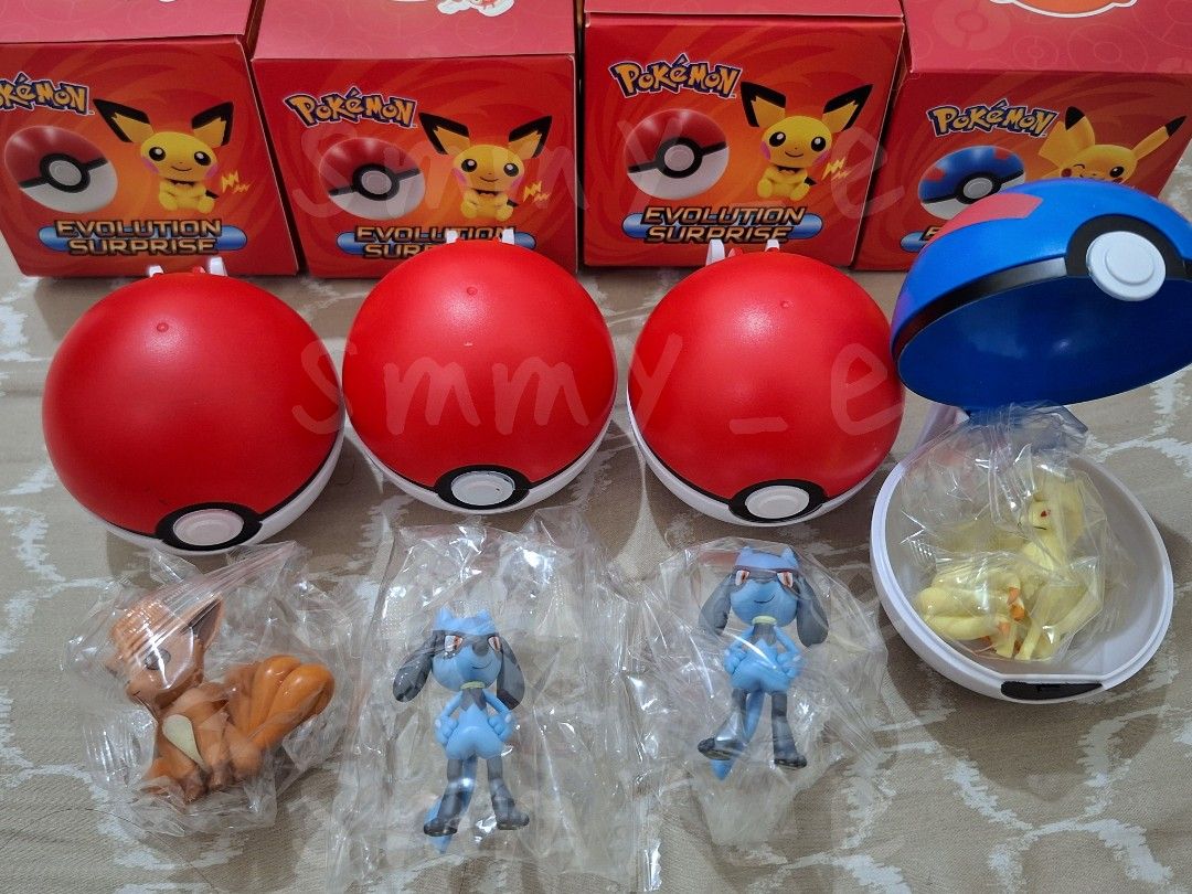 [TRADE] Jollibee Pokemon Evolution Surprise: Vulpix, Riolu, Ninetales ...