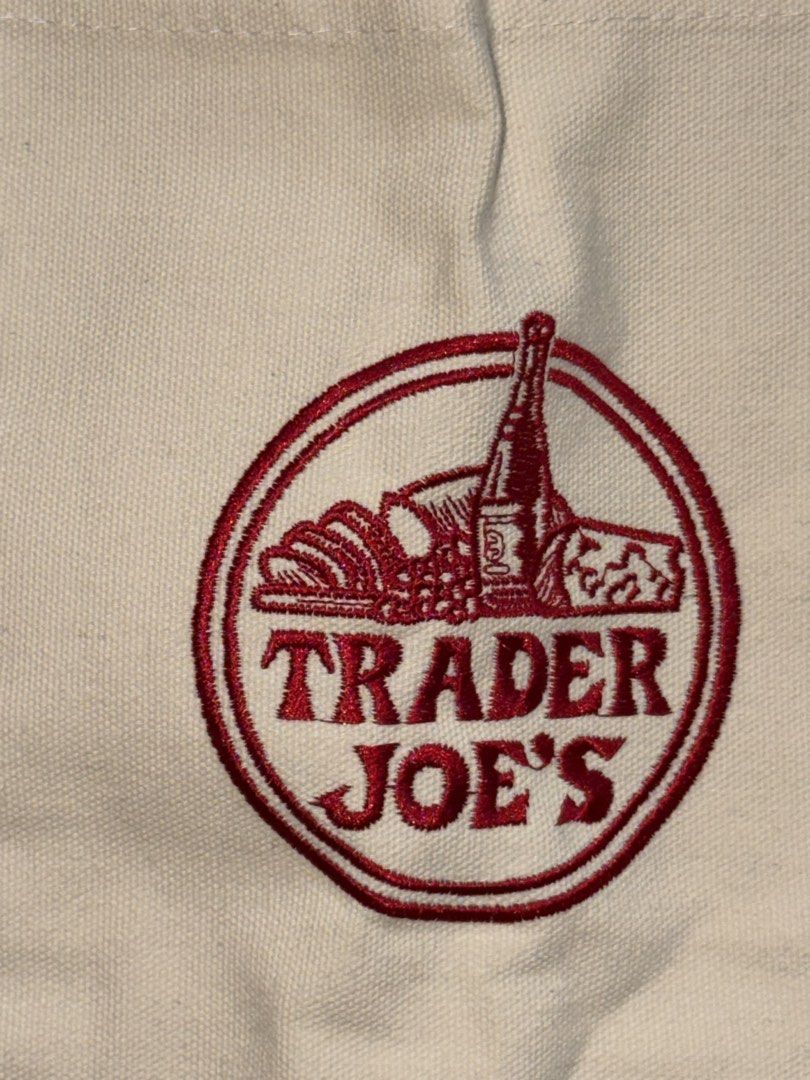 Trader Joe's Canvas Tote Bag (Navy) (Category: Tote Bags) located in Makati City. Submitted by gooodfind (Listing ID 1421968171, Image 3). Description: Viral Trader Joe's tote bag! - Includes tag - Perfect for groceries and everyday use.