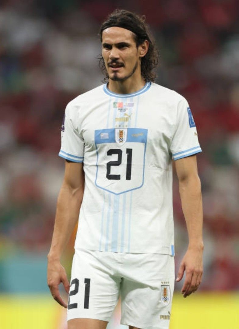 Uruguay 2022 (Category: Other Sports Equipment and Supplies) located in Seberang Perai. Submitted by hamba786 (Listing ID 1422010513, Image 3). Description: Original Uruguay 2022/23 Away BNWT Size XL .Pit 23.5 Lenght 30 Edinson Cavani RM 300.