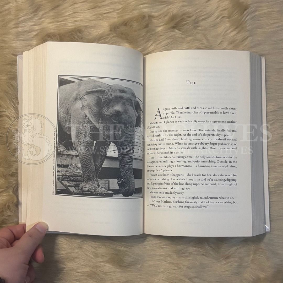 Water for Elephants by Sara Gruen (Category: Storybooks) located in Mandaluyong City. Submitted by li.andy.2019 (Listing ID 1421999879, Image 3). Description: ✨Water for Elephants by Sara Gruen✨ Accepts Cash-on-delivery ₱ 750 Send a message to get the checkout link • Format: Trade Paperback (Movie Tie-in Edition) • Publisher: Algonquin Paperbacks (Workman Publishing) • Features: Includes Author's Note, a conversation with the author, and Book Gro