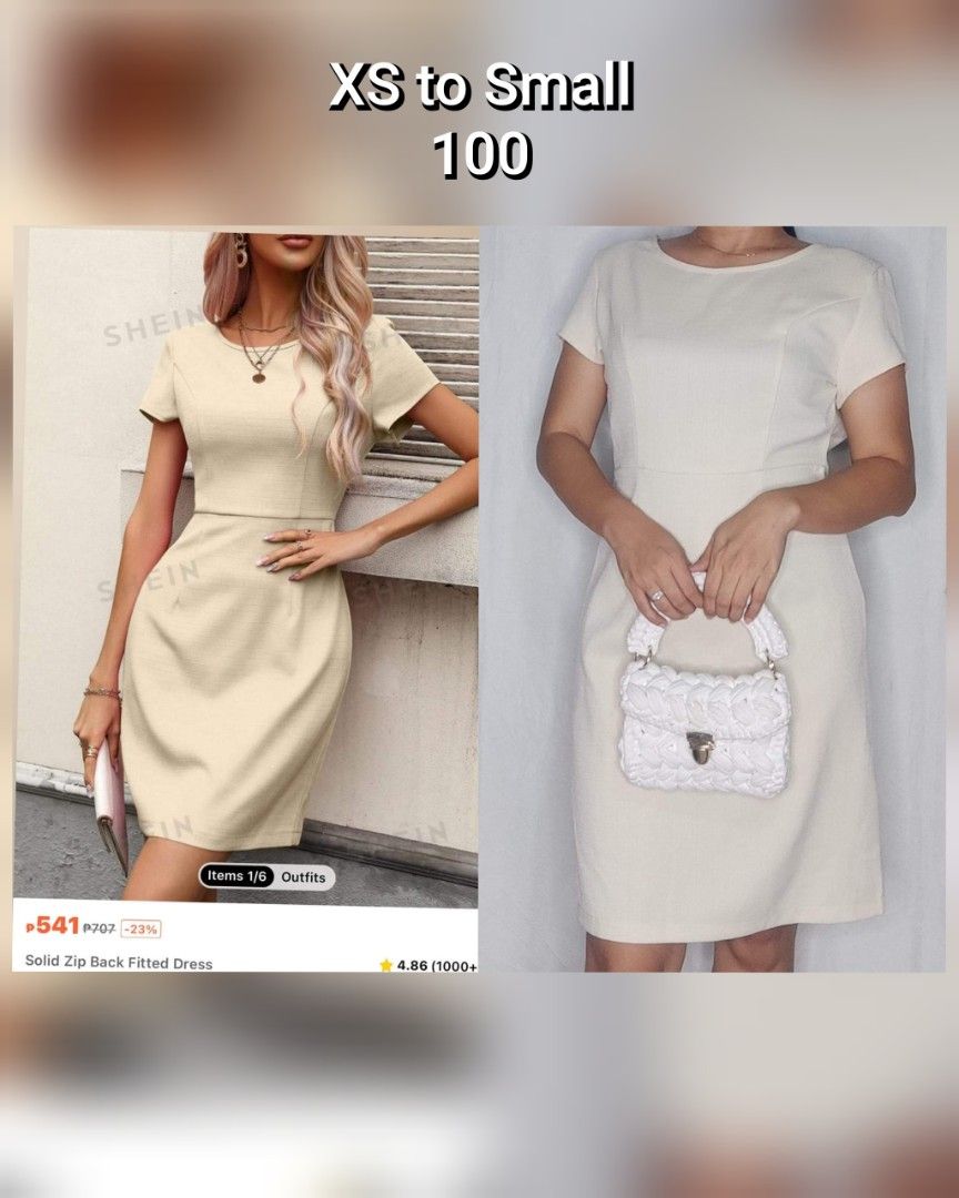 White One Shoulder Cutout Dress (Category: Dresses) located in Pasig City. Submitted by elapott (Listing ID 1422053683, Image 2). Description: Preloved Dresses (Mostly Used once, and shein brand) Loc. Pasig .