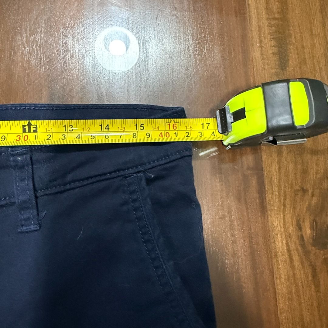 Zoo York Navy Blue Pants Size 31 (Category: Jeans) located in Cavite. Submitted by red.19 (Listing ID 1422038077, Image 3). Description: - Slim Fit - Navy blue Zoo York pants - Size: 31 - Closure: Button and zipper - Pockets: Front and back - Waist: Approximately 16 inches across - Inseam: Approximately 32 inches - Condition: Good.