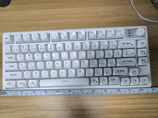 White Mechanical Keyboard Bluetooth Keyboard