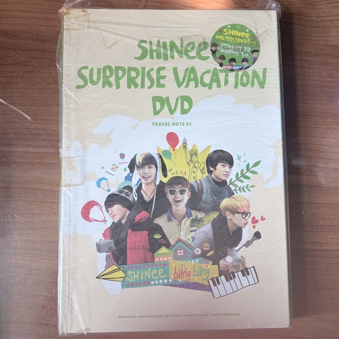同梱可】良品 韓流 SHINee SURPRISE VACATION DVD フォトブック