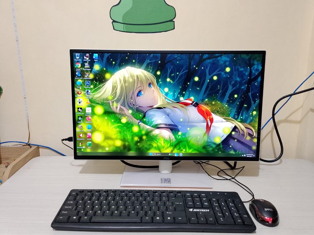 All in one PC Core i5 8gb Windows 11 24 inches 1080p resolution ...