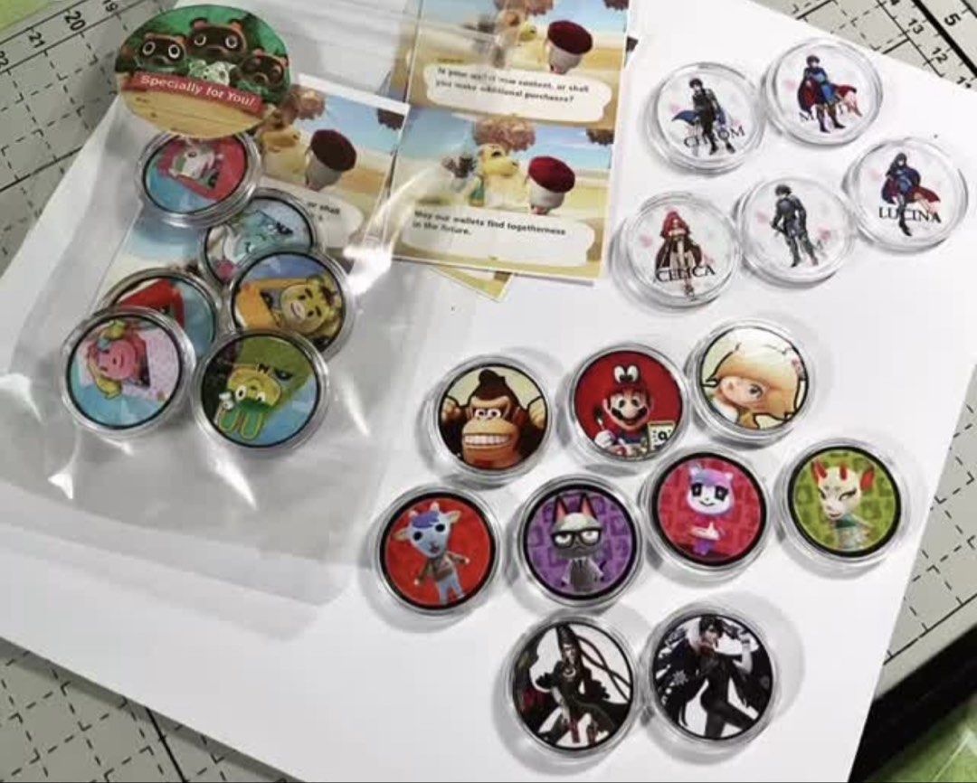 Animal Crossing NFC Coins (Category: Character Goods) located in Bacoor. Submitted by ahhleey (Listing ID 1422139492, Image 2). Description: - Animal Crossing NFC coins for your NS game! - Features various characters and villagers. - Great for collecting or in-game use..
