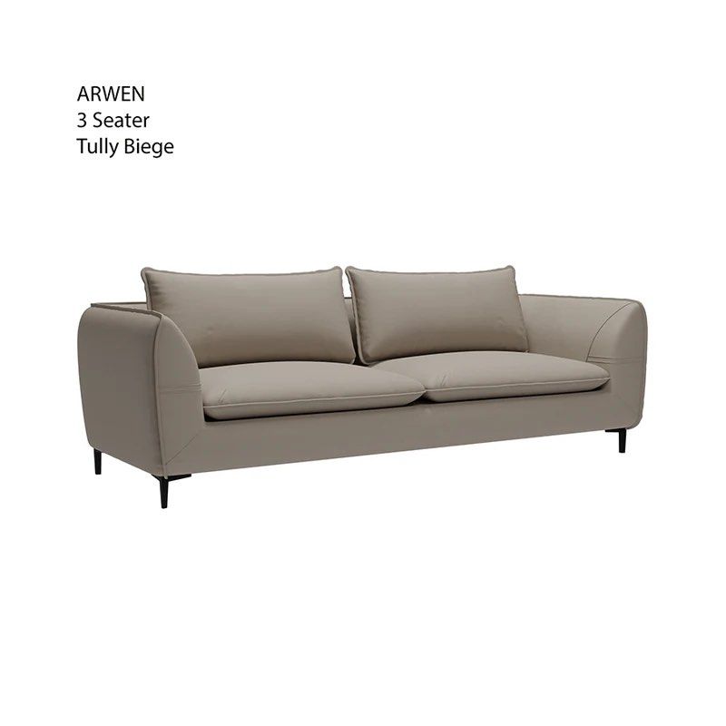 Arwen 3-Seater Sofa - Tully Beige (Category: Sofas) located in Manila. Submitted by ellebarbacion (Listing ID 1422168398, Image 1). Description: Its too big for my new place.