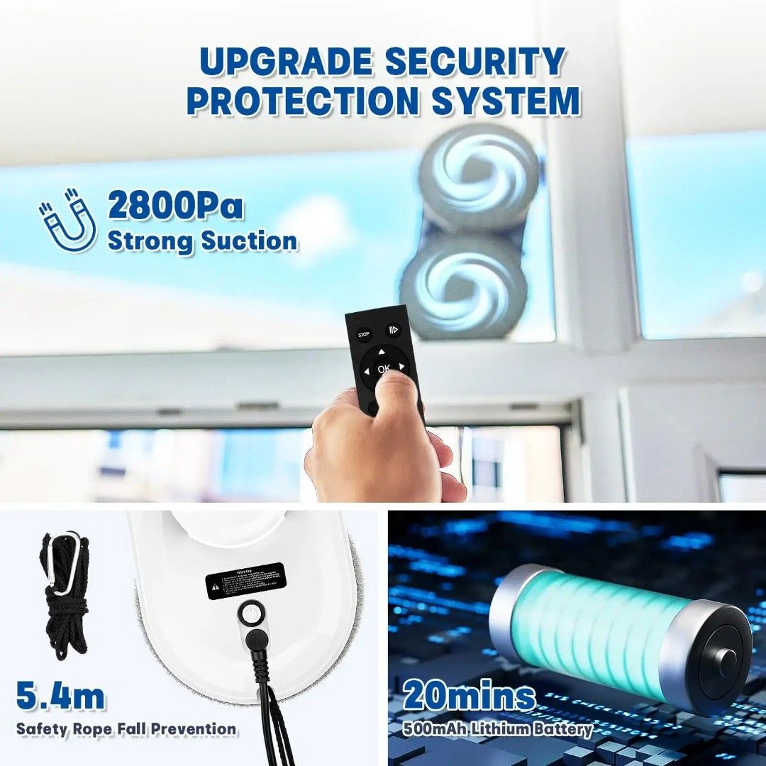 Automatic window cleaner robot (Category: Cleaning Tools & Supplies) located in Singapore. Submitted by funniezatee (Listing ID 1421946540, Image 3). Description: .
